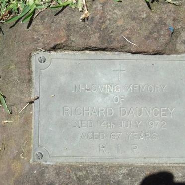 DAUNCEY Richard -1972