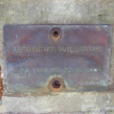WILLIAMS Herbert