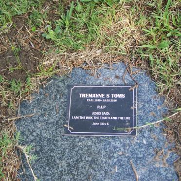 TOMS Tremayne S. 1930-2016