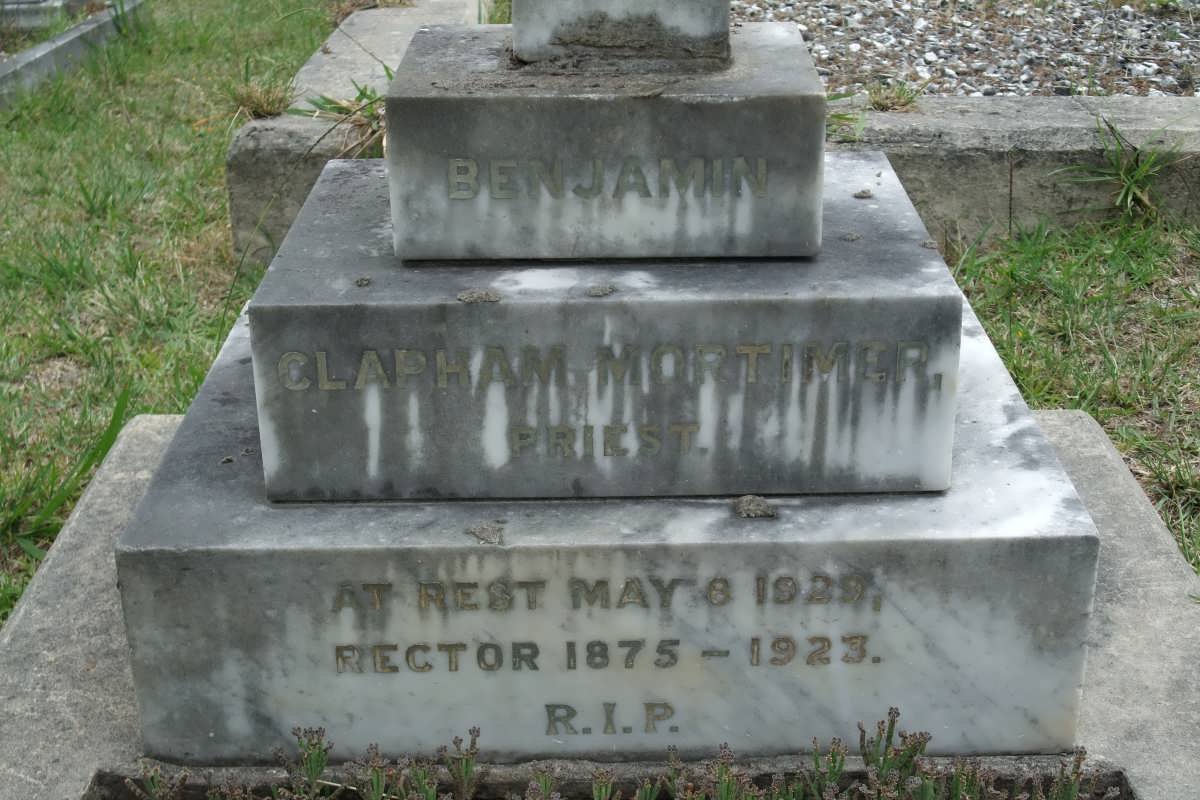 MORTIMER Benjamin Clapham -1929
