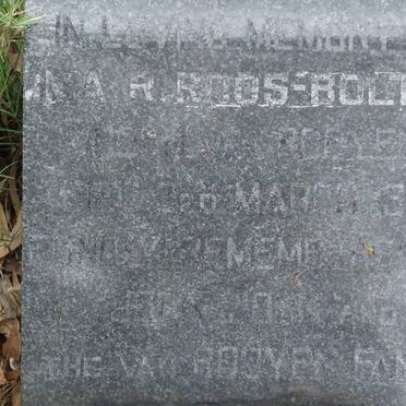 BOLTON Ina, Roos -1984 nee VAN ROOYEN