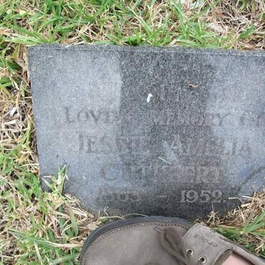 CUTHBERT Jessie Amelia 1863-1952