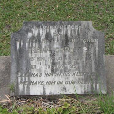 GARDINER Frank 1899-1951