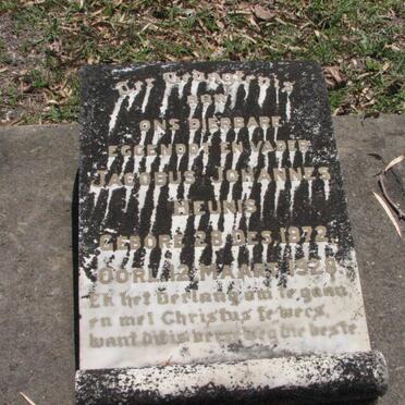 HEUNIS Jacobus Johannes 1872-1928