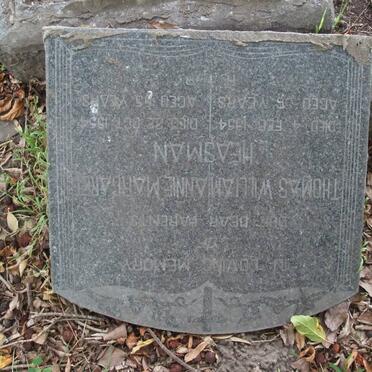 HEASMAN Thomas William -1954 &amp; Annie Margaret -1954