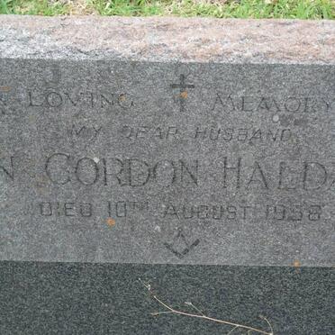 HALDANE Ian Gordon  -1956