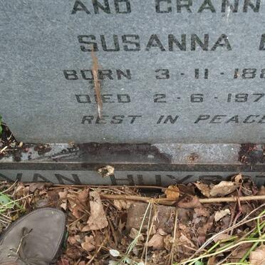 HUYSTEEN Susanna E., van 1886-1972