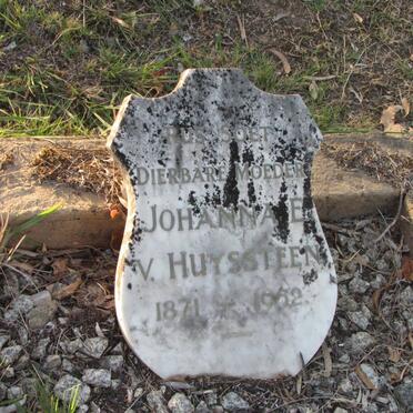 HUYSSTEEN Johanna E., van 1871-1962
