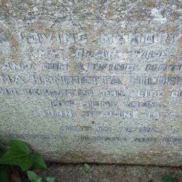 HILDEBRAND Emma Henrietta 1877-1946