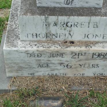 JONES Margrete Thornely  -1985