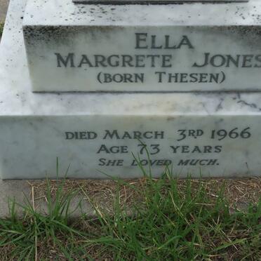 JONES Ella Margrete nee THESEN  -1966