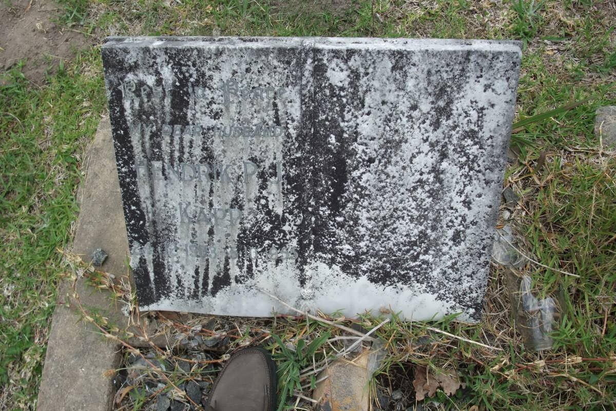 KAPP Hendrik P.J. 1903-1955