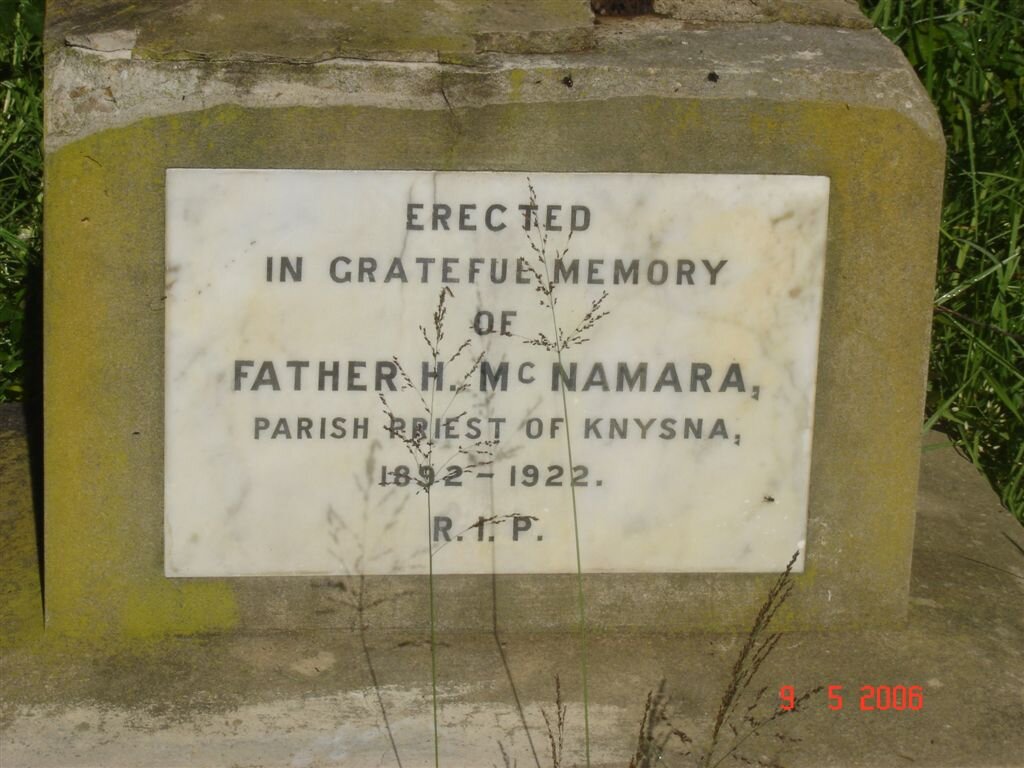 MCNAMARA H. 1892-1922