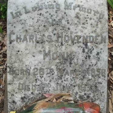 MONK Charles Hovenden 1858-1936