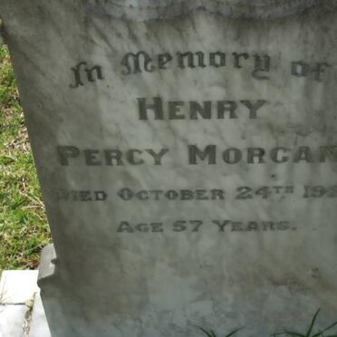 MORGAN Henry Percy -1921
