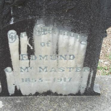 MCMASTER Edmund 1853-1917