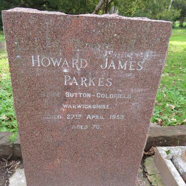 PARKES Howard James -1953