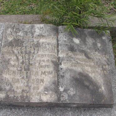 PATTISON James -1944 &amp; Henrietta M.M. -1948