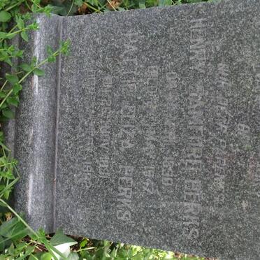 PERKS Henry 1890-1947 &amp; Pattie Eliza 1881-1962