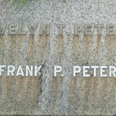 PETERS Frank P. &amp; Evelyn T.