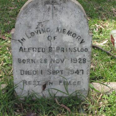 PRINSLOO Alfred B. 1928-1947
