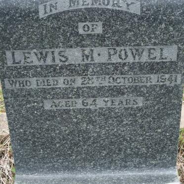 POWEL Lewis M. -1941