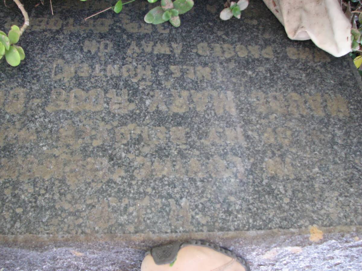 ROOS Maude Mary nee HUNTER -1960