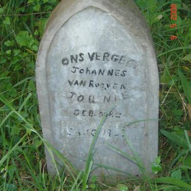 ROOYEN Johannes, van 1943-1943