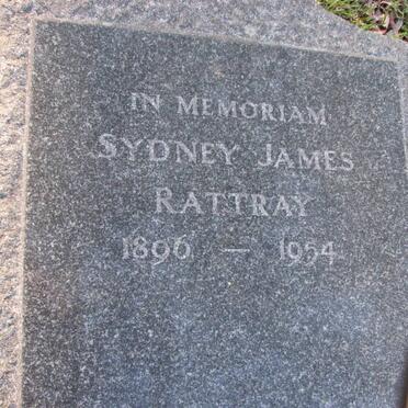 RATTRAY Sydney James 1896-1954
