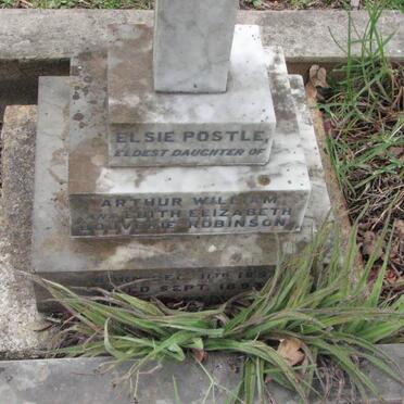 ROBINSON Elsie Postle 1892-1893