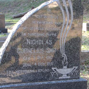 SMIT Nicholas Cornelius 1910-1951