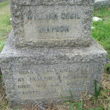 SIMPSON William Cecil 1868-1946