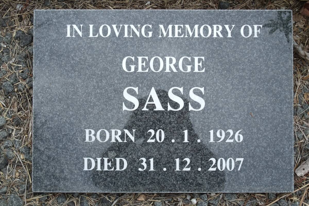 SASS George 1926-2007