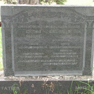 STEELE Mungo 1873-1950 &amp; Margaret Anne 1876-1950