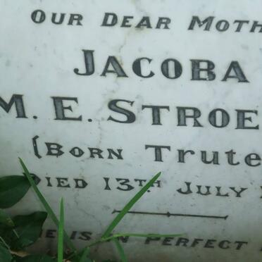 STROEBEL M.E. nee TRUTER -1904