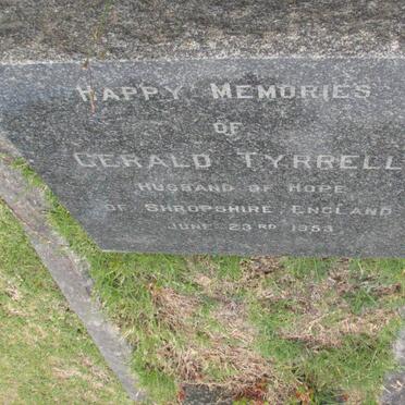 TYRRELL Gerald -1953