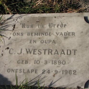 WESTRAADT C.J. 1890-1962