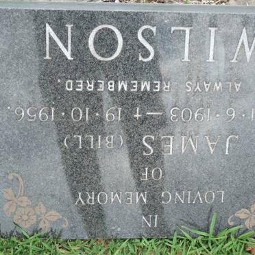 WILSON James 1903-1956