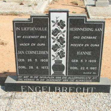 ENGELBRECHT Jan Cornelissen 1908-1973 &amp; Hannie 1909-1997