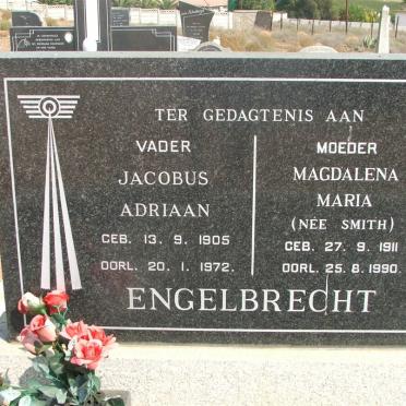ENGELBRECHT Jacobus Adriaan 1905-1972 &amp; Magdalena Maria SMITH 1911-1990