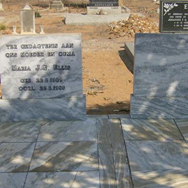ELLIS Jan J.C. 1880-1962 &amp; Maria J.G. 1909-1985