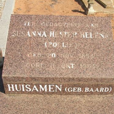 HUISAMEN Susanna Hester Helena nee BAARD 1894-1984