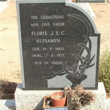 HUISAMEN Floris J.S.C. 1900-1977