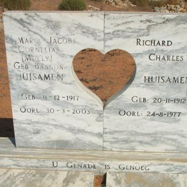 HUISAMEN Richard Charles 1912-1977 &amp; Maria Jacoba Cornelia BASSON 1917-2003