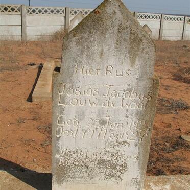 WAAL Josias Jacobus Louw, de 1929-1929
