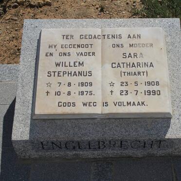 ENGELBRECHT Willem Stephanus 1909-1975 &amp; Sara Catharina THIART 1908-1990