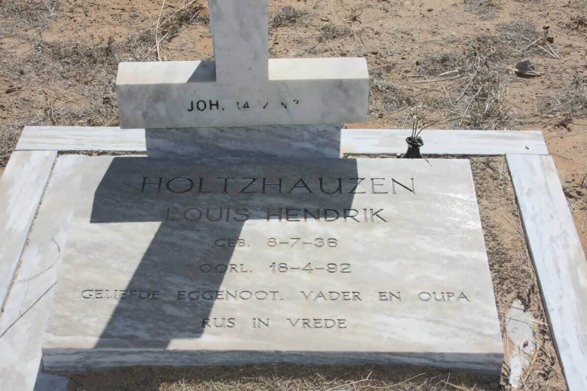 HOLTZHAUZEN Louis Hendrik 1936-1992
