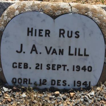 LILL J.A., van 1940-1941