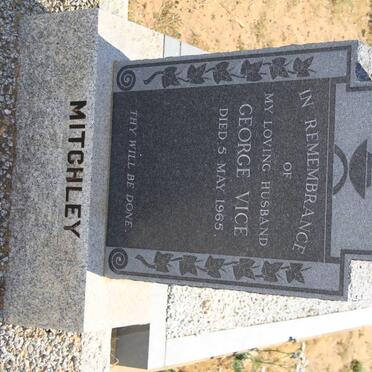 MITCHLEY George Vice -1965