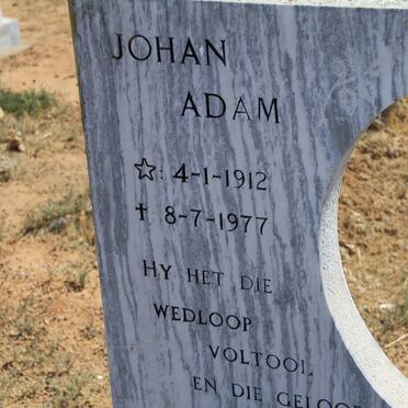 MARAIS Johan Adam 1912-1977